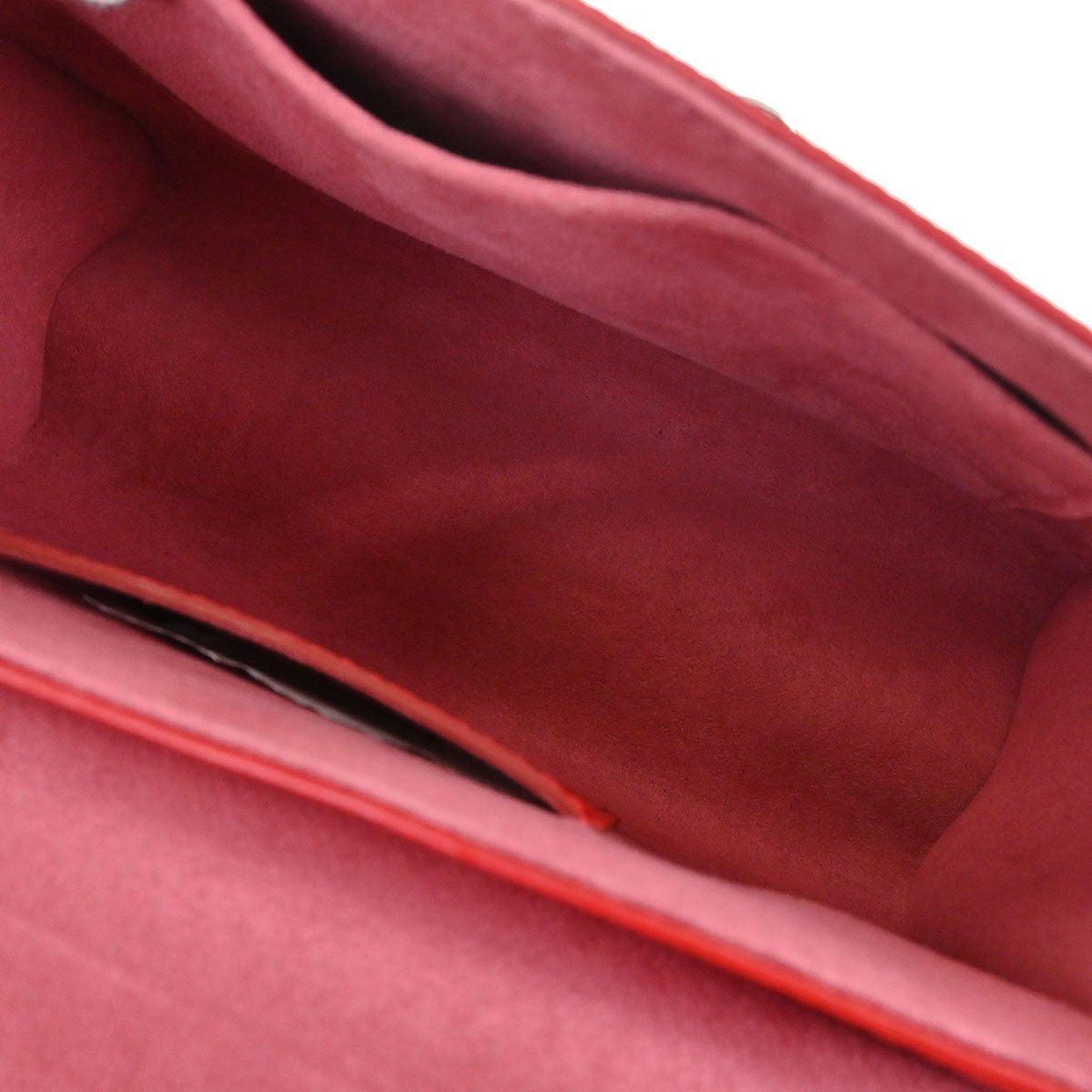Louis Vuitton Twist Handbag Epi Leather Red Leather Shoulder Bag