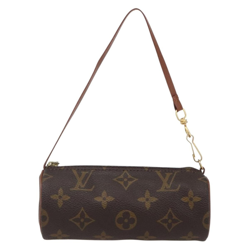 Louis Vuitton Papillon Pochette Monogram Canvas Brown Canvas Clutche & Pouche Bag