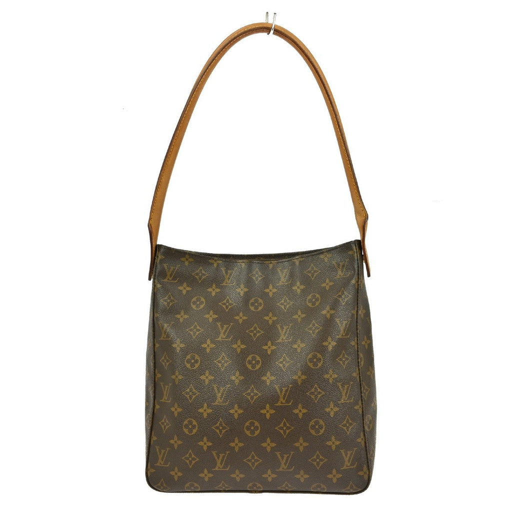 Louis Vuitton Monogram Looping Handbag Monogram Canvas Brown Canvas Shoulder Bag