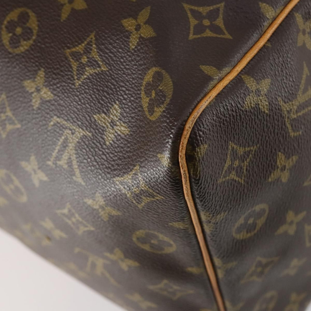 Louis Vuitton Keepall Bag Monogram Canvas Brown Canvas Bag