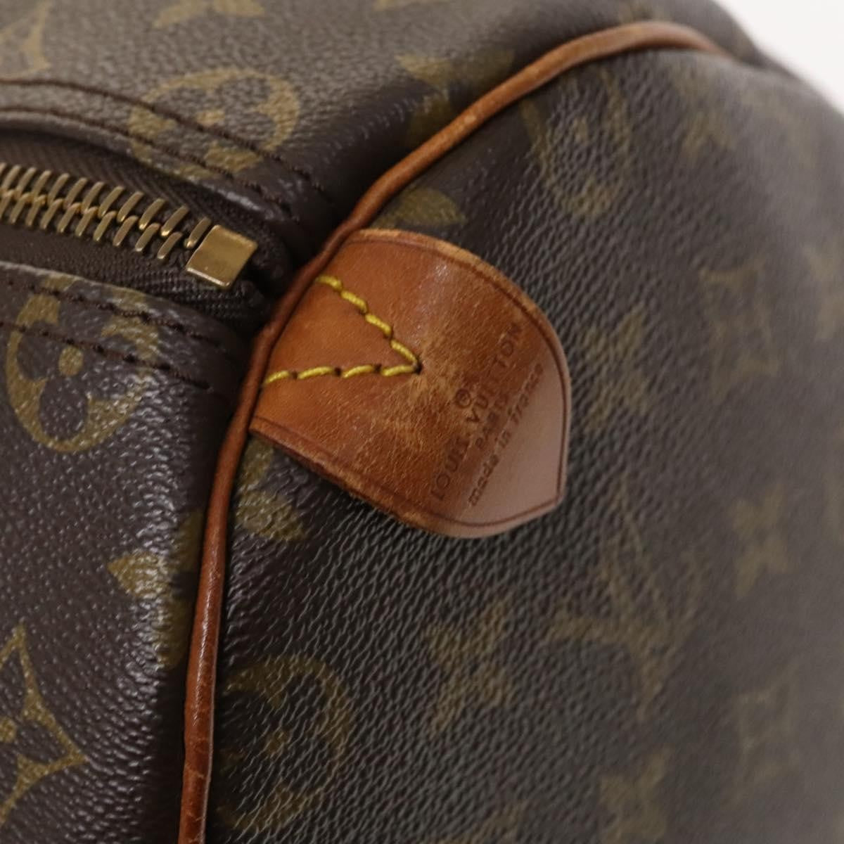Louis Vuitton Keepall Bag Monogram Canvas Brown Canvas Travel Bag