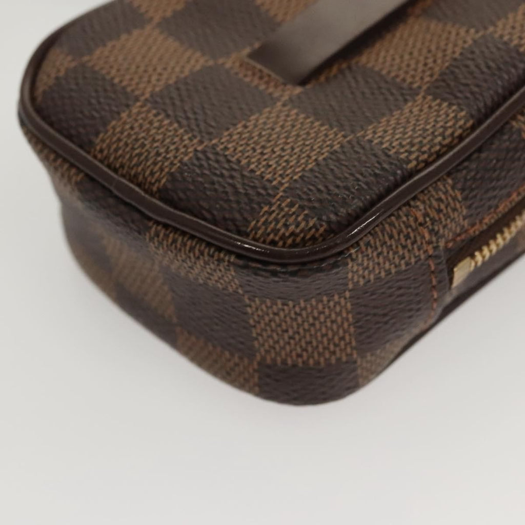 Louis Vuitton Etui Okapi Camera Case Damier Brown Canvas Bag