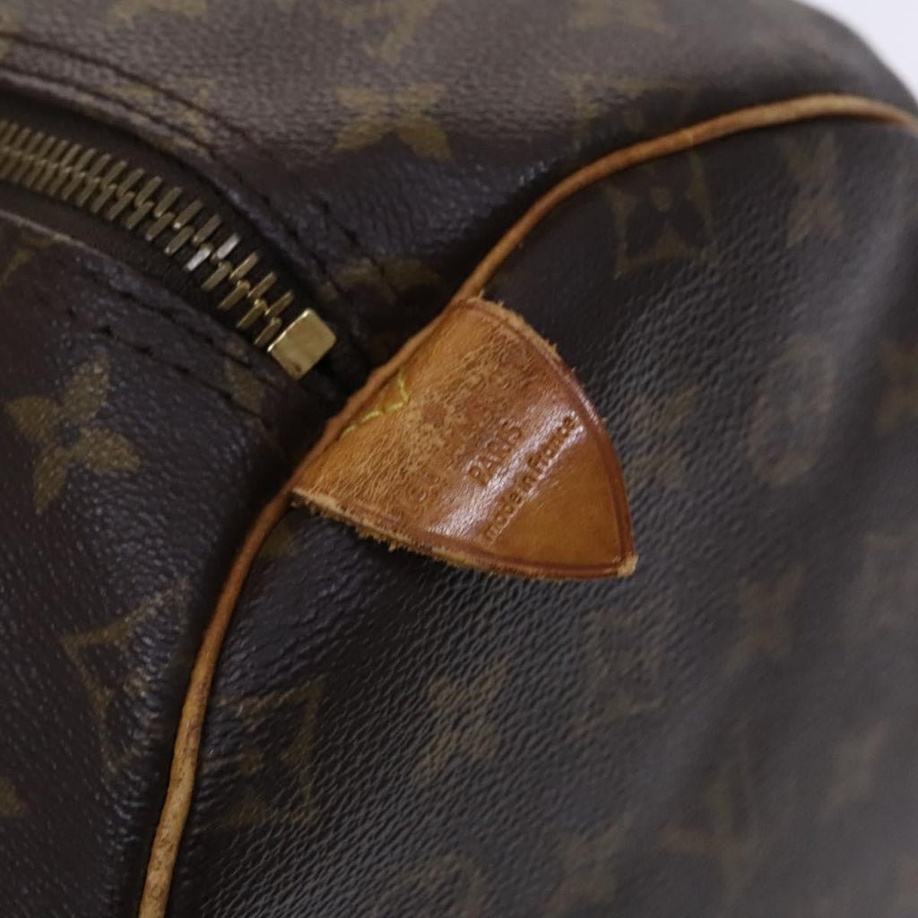 Louis Vuitton Keepall Bag Monogram Canvas Brown Canvas Travel Bag