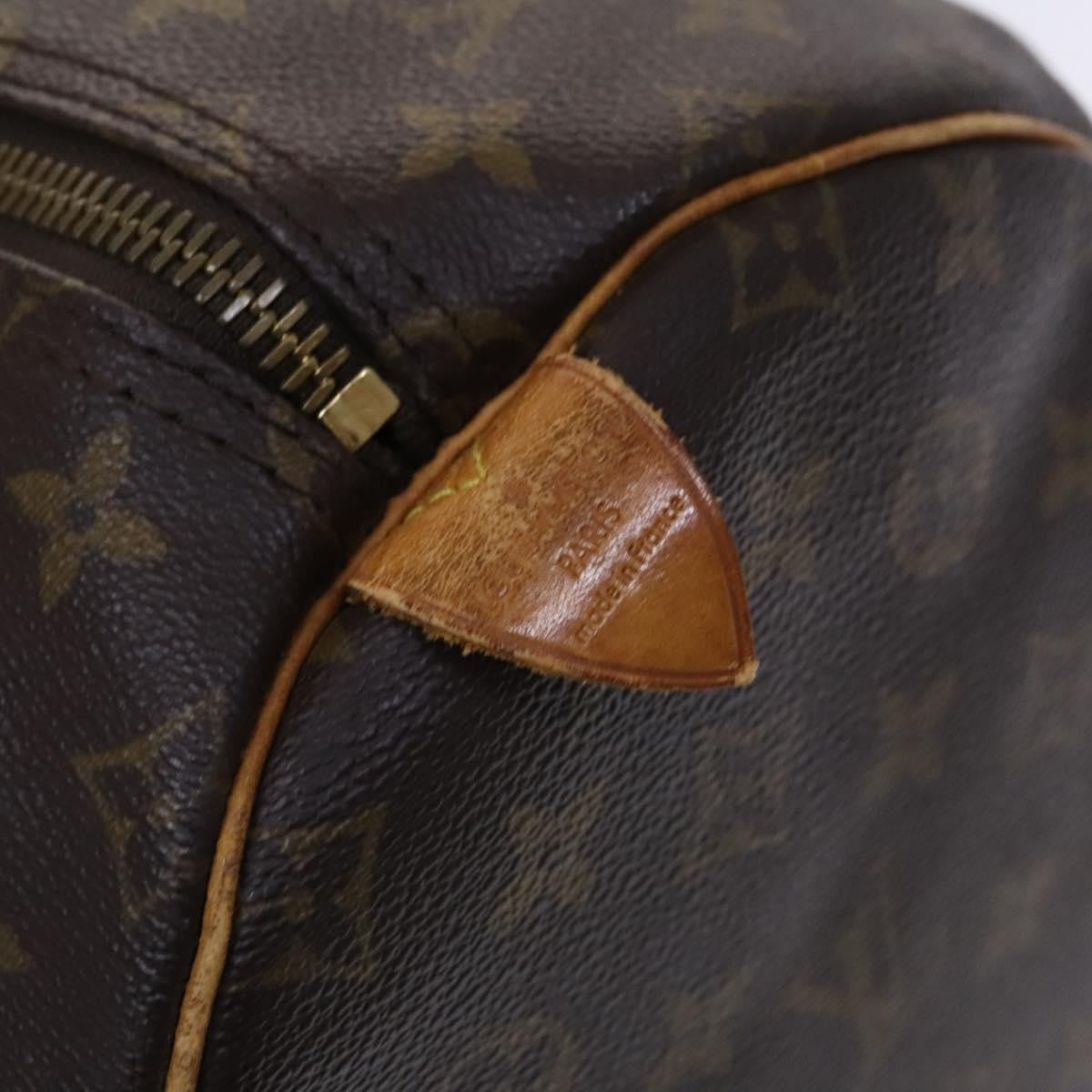 Louis Vuitton Keepall Bag Monogram Canvas Brown Canvas Travel Bag
