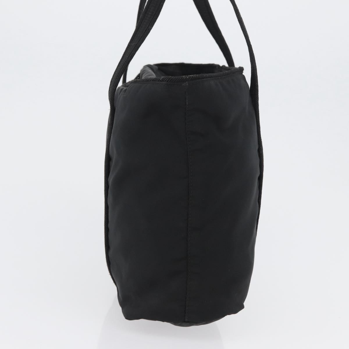 Prada Vintage Zip Tote Tessuto Black Nylon Tote Bag Bag