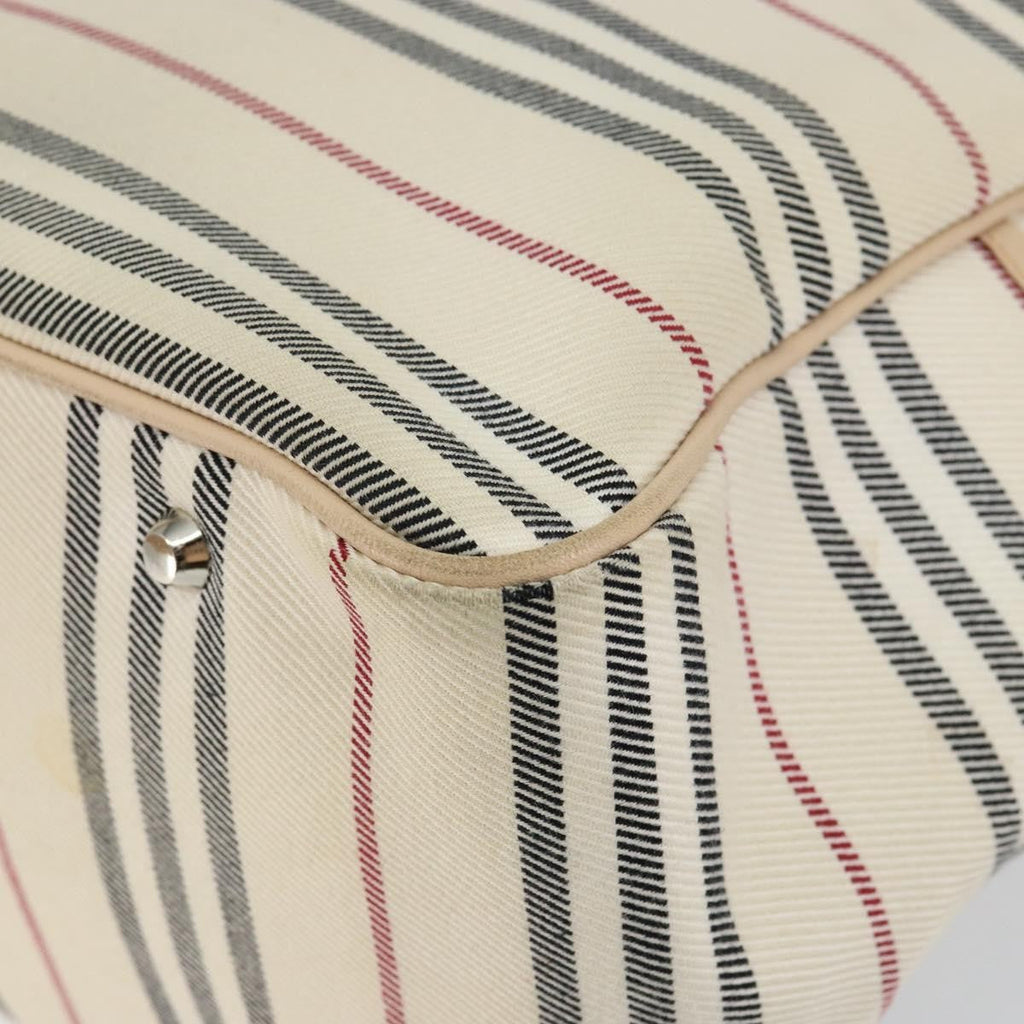 Burberry Nova Check Tote Canvas And Leather Beige Canvas Tote Bag