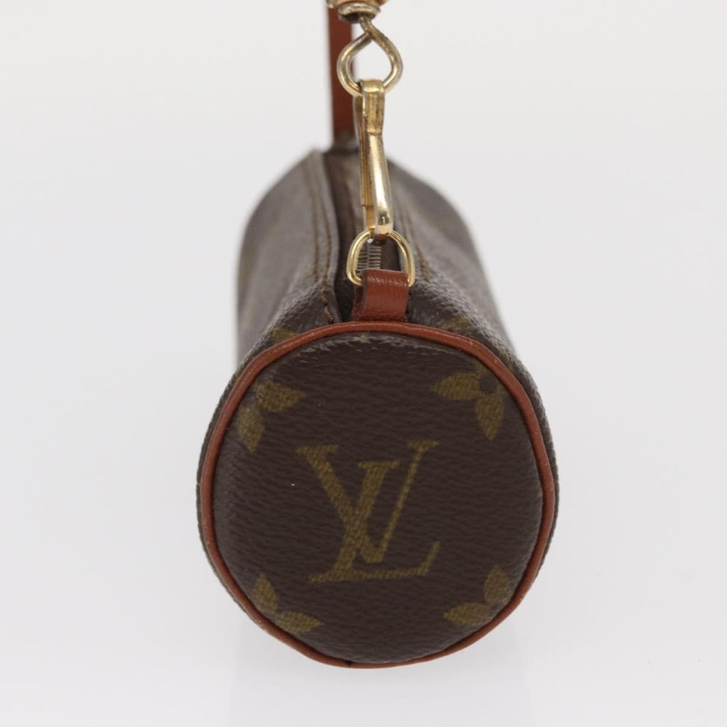 Louis Vuitton Papillon Pochette Monogram Canvas Brown Canvas Clutche & Pouche Bag