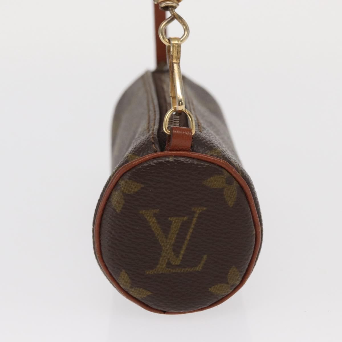 Louis Vuitton Papillon Pochette Monogram Canvas Brown Canvas Clutche & Pouche Bag