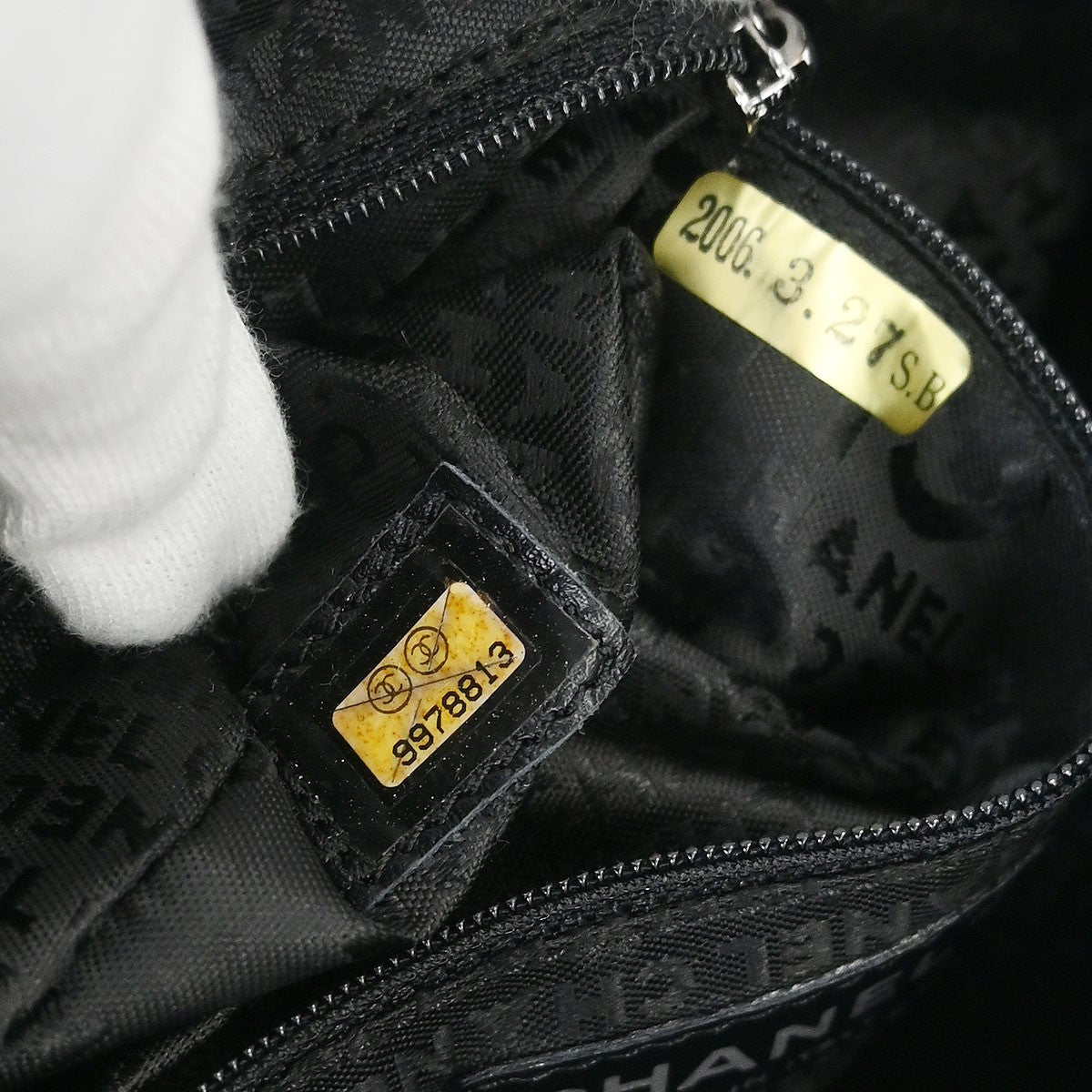 Chanel Square Stitch Bowler Bag Quilted Caviar Black Leather Shoulder Bag Bag