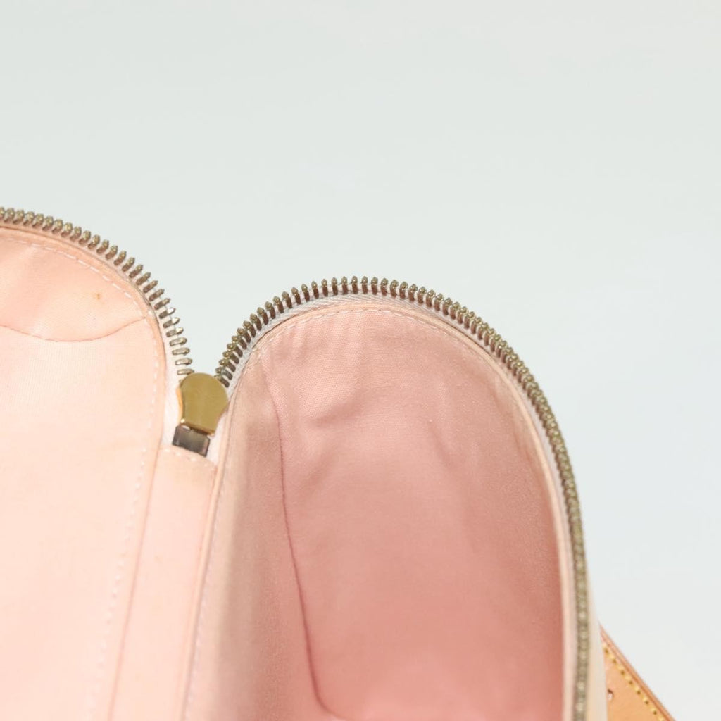 Louis Vuitton Sullivan Handbag Monogram Vernis Pink Patent_Leather Shoulder Bag