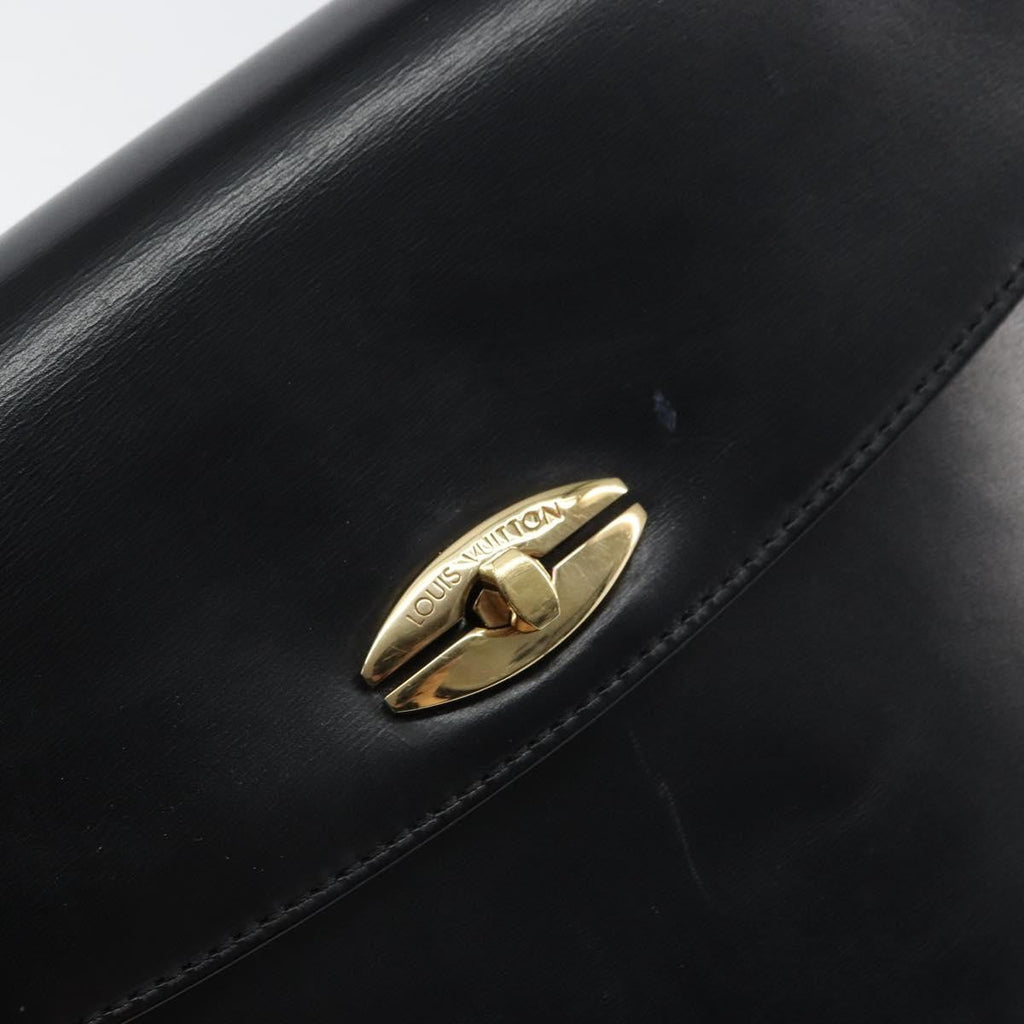 Louis Vuitton Opera Line Spartan Bag Leather Black Leather Handbag