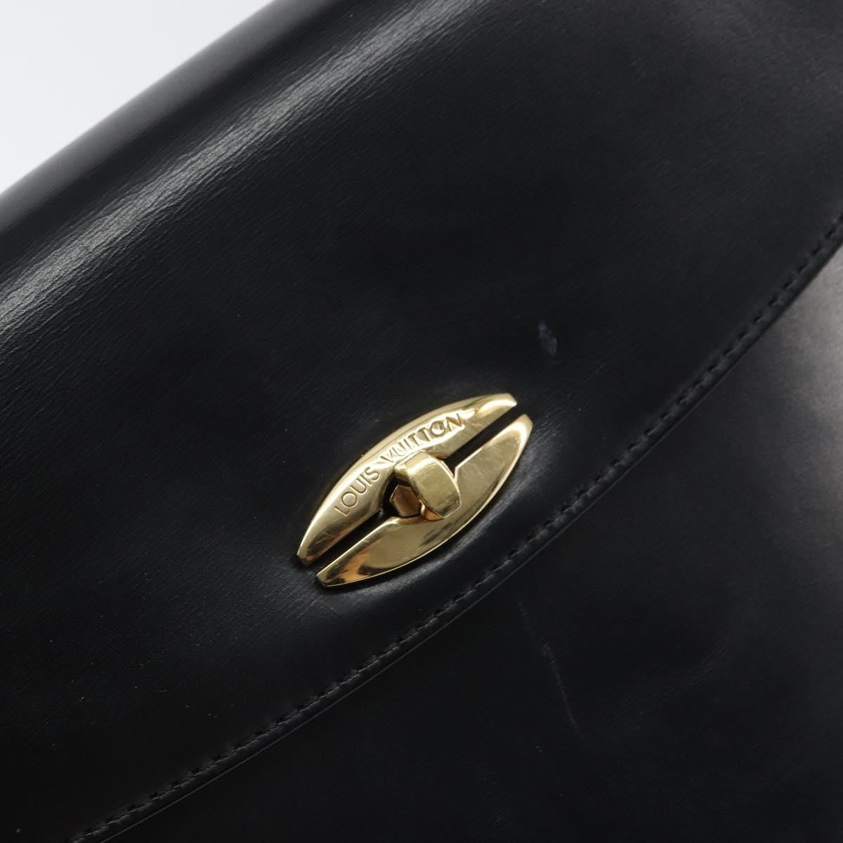 Louis Vuitton Opera Line Spartan Bag Leather Black Leather Handbag