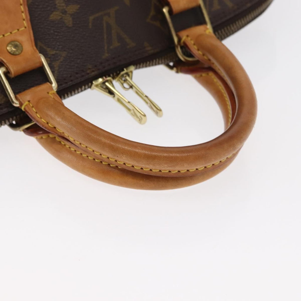 Louis Vuitton Alma Handbag Monogram Canvas Brown Canvas Handbag
