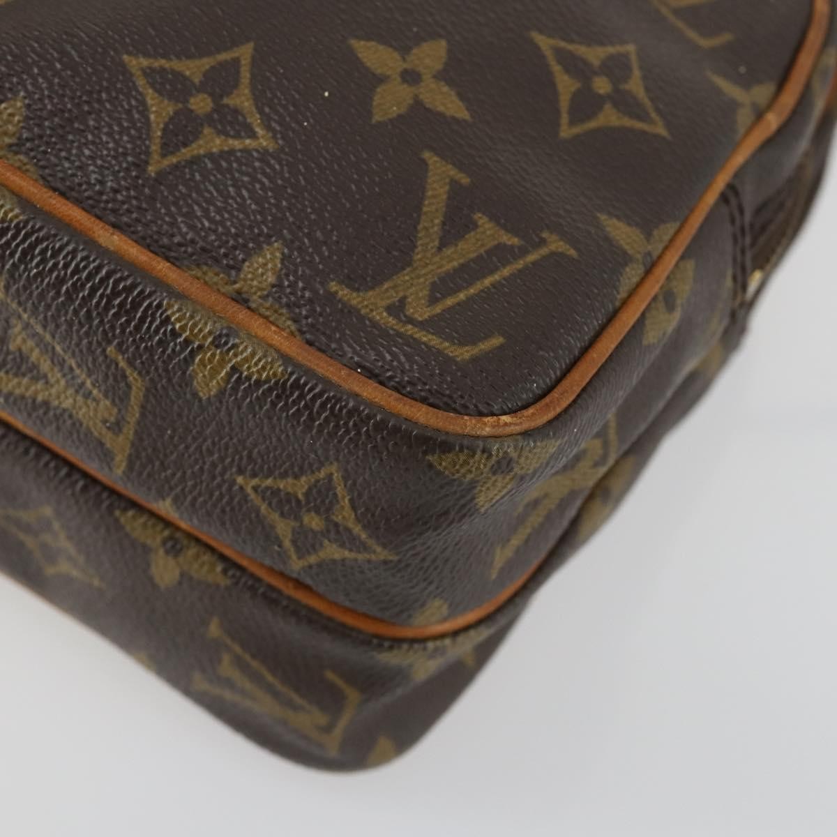 Louis Vuitton Amazone Bag Monogram Canvas Brown Canvas Shoulder Bag