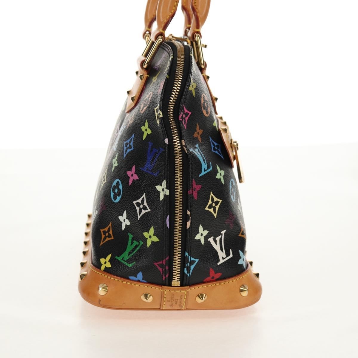 Louis Vuitton Alma Handbag Monogram Multicolor Multicolour Canvas Handbag