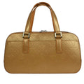 Louis Vuitton Mat Shelton Handbag Monogram Vernis Beige Leather Handbag