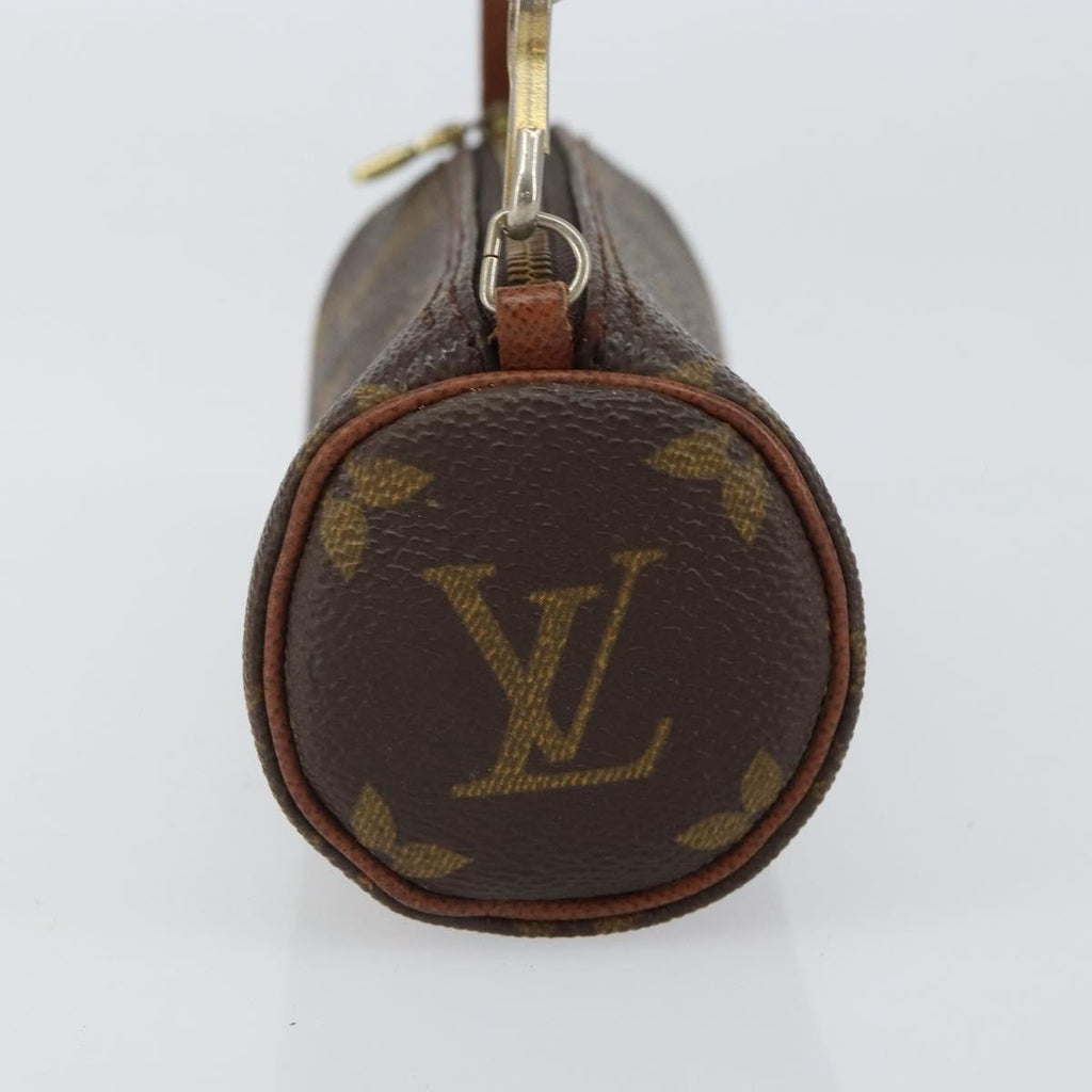 Louis Vuitton Papillon Pochette Monogram Canvas Brown Canvas Clutche & Pouche Bag