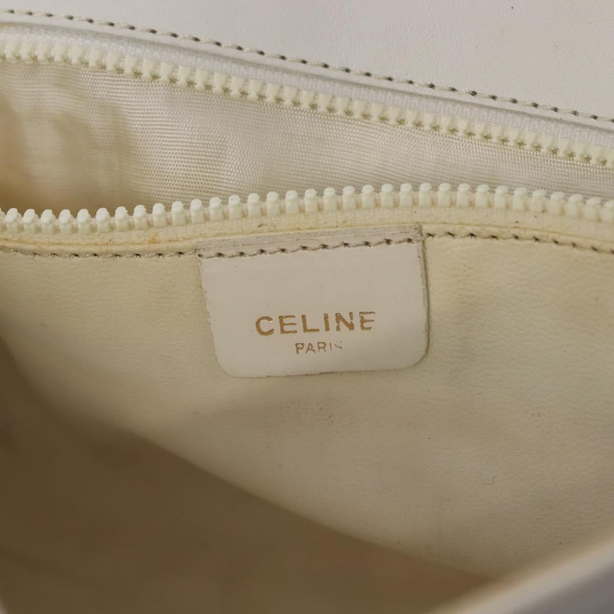 Celine Shoulder Bag Leather White Leather Shoulder Bag Bag