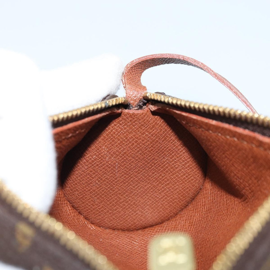 Louis Vuitton Papillon Pochette Monogram Canvas Brown Canvas Clutche & Pouche Bag
