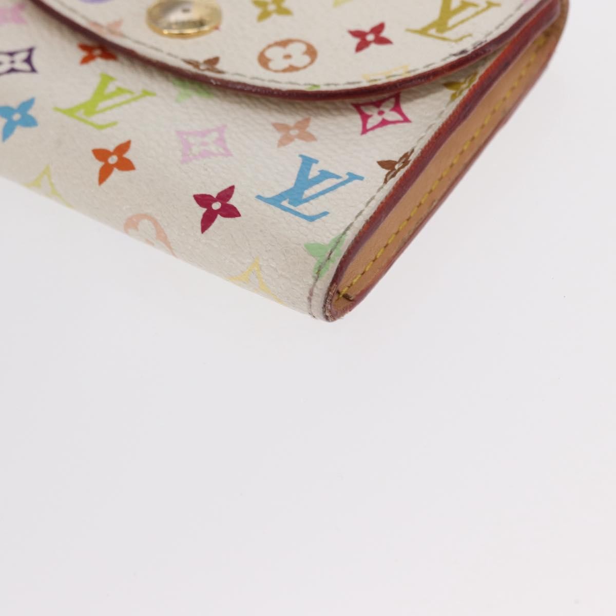 Louis Vuitton Rosalie Flap Coin Purse Limited Edition Vivienne Damier Multicolour Canvas Card Holders Accessory