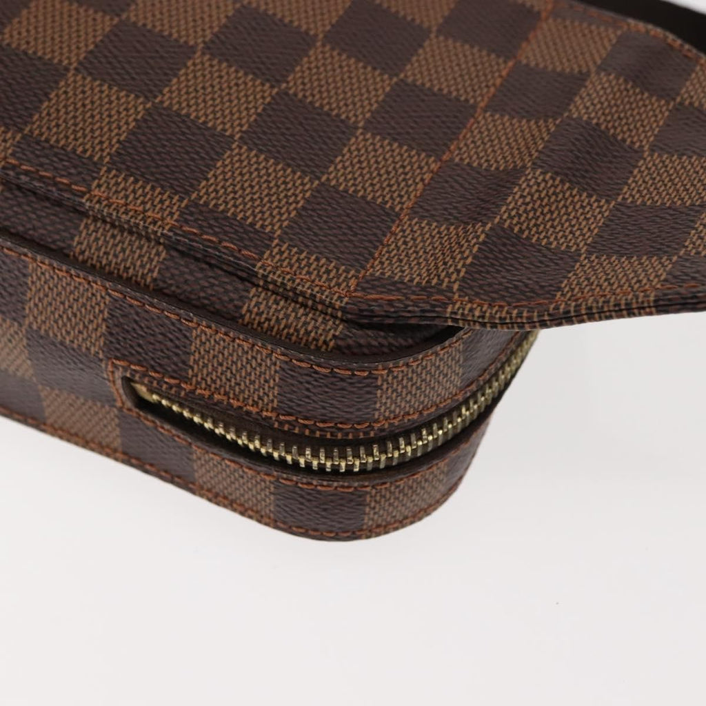 Louis Vuitton Geronimos Waist Bag Damier Brown Canvas Shoulder Bag