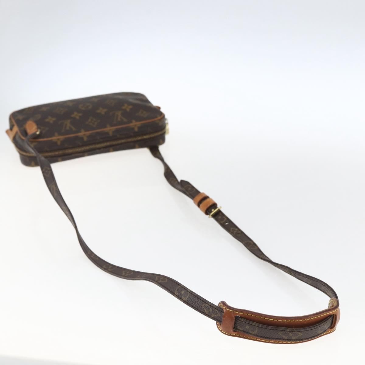 Louis Vuitton Pochette Marly Bandouliere Bag Monogram Canvas Brown Canvas Shoulder Bag