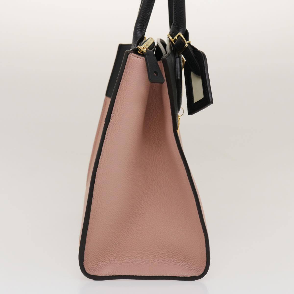 Louis Vuitton City Steamer Handbag Leather Pink Leather Bag