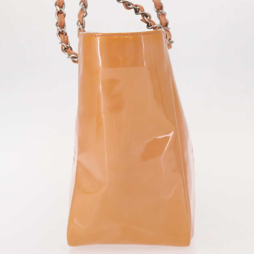 Chanel Triple Cc Tote Patent Pink Patent_Leather Tote Bag Bag