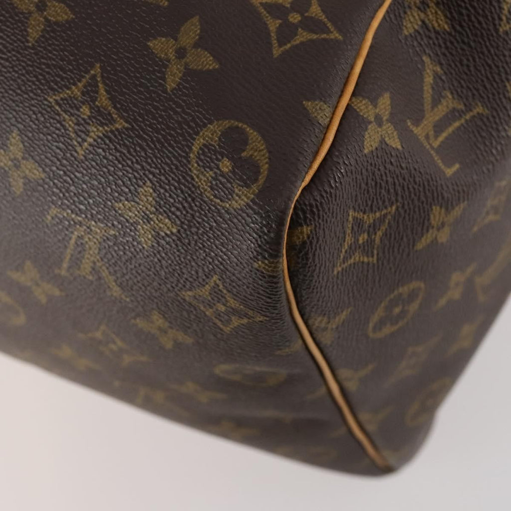 Louis Vuitton Keepall Bag Monogram Canvas Brown Canvas Travel Bag