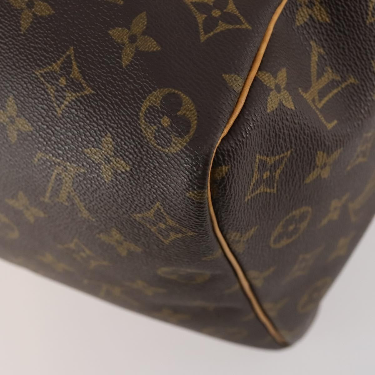 Louis Vuitton Keepall Bag Monogram Canvas Brown Canvas Travel Bag