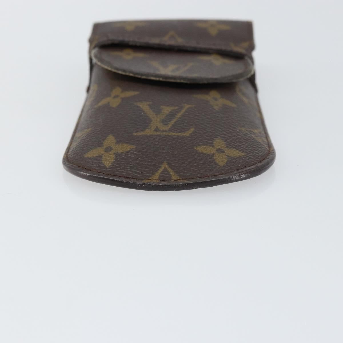 Louis Vuitton Etui À Lunette Canvas Brown Canvas Wallets Accessory