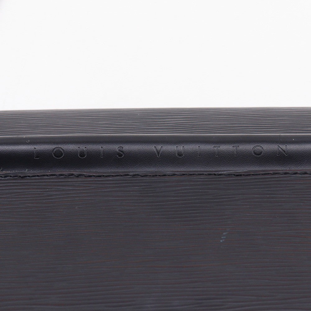 Louis Vuitton Dinard Handbag Epi Leather Black Leather Shoulder Bag