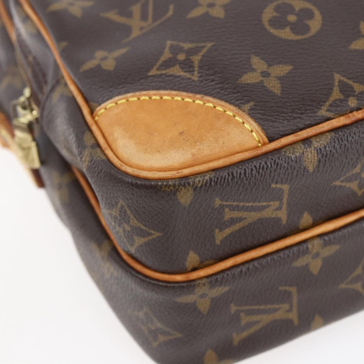 Louis Vuitton Amazone Bag Monogram Canvas Brown Canvas Shoulder Bag