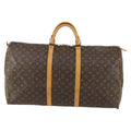 Louis Vuitton Keepall Bag Monogram Canvas Brown Canvas Travel Bag