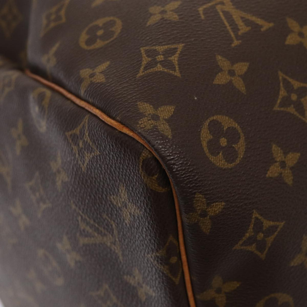 Louis Vuitton Keepall Bag Monogram Canvas Brown Canvas Travel Bag
