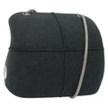 Chanel Millennium Shoulder Bag Felt Gray Synthetic Shoulder Bag Bag