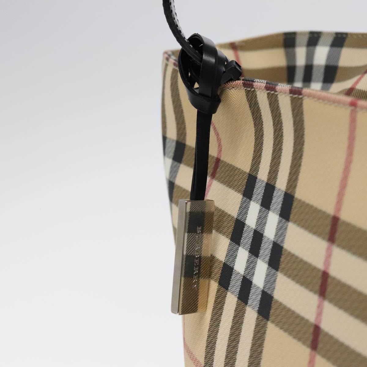 Burberry Nova Check Handbag Nova Check Canvas Beige Canvas Handbag