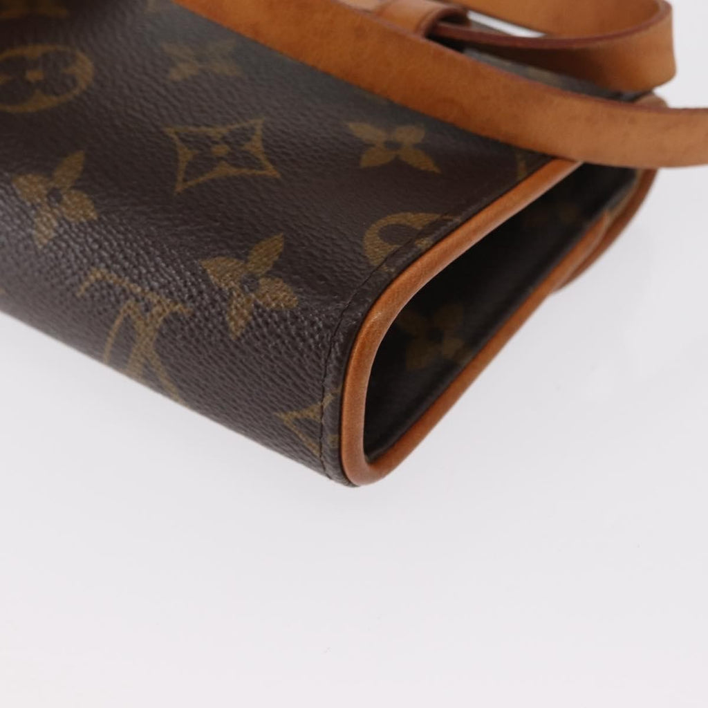 Louis Vuitton Florentine Waist Bag Monogram Canvas Brown Canvas Clutche & Pouche Bag