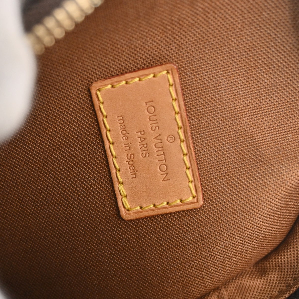 Louis Vuitton Pochette Gange Monogram Canvas Brown Canvas Clutche & Pouche Bag