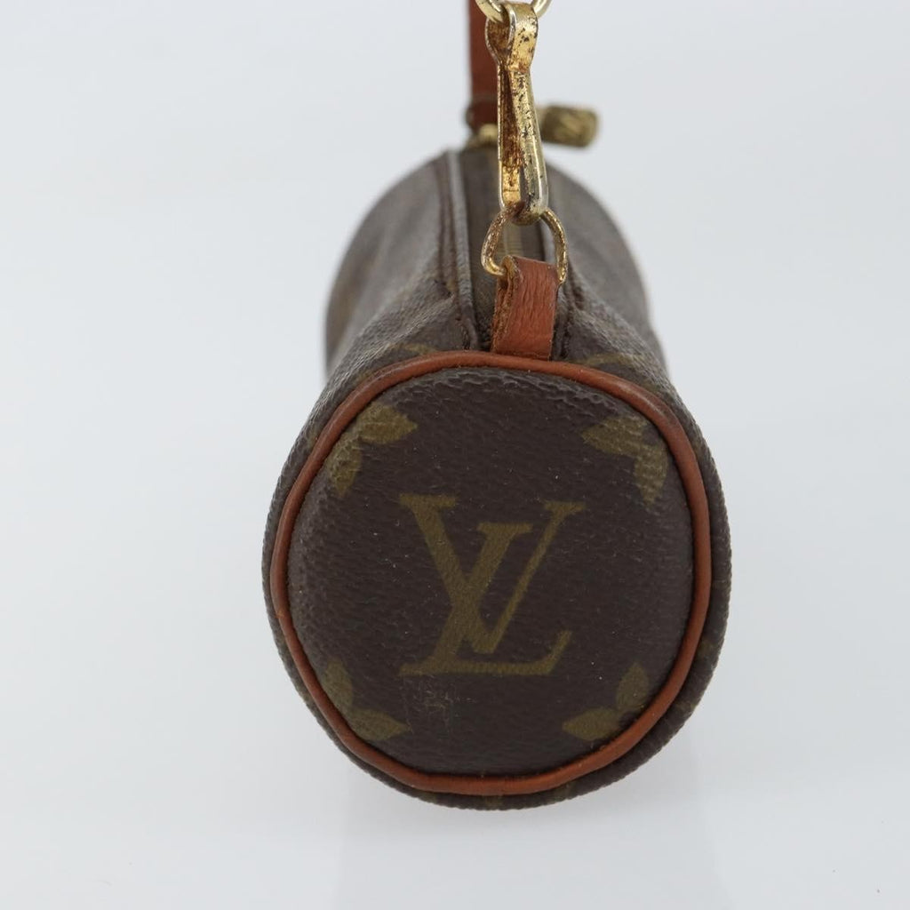 Louis Vuitton Papillon Pochette Monogram Canvas Brown Canvas Clutche & Pouche Bag