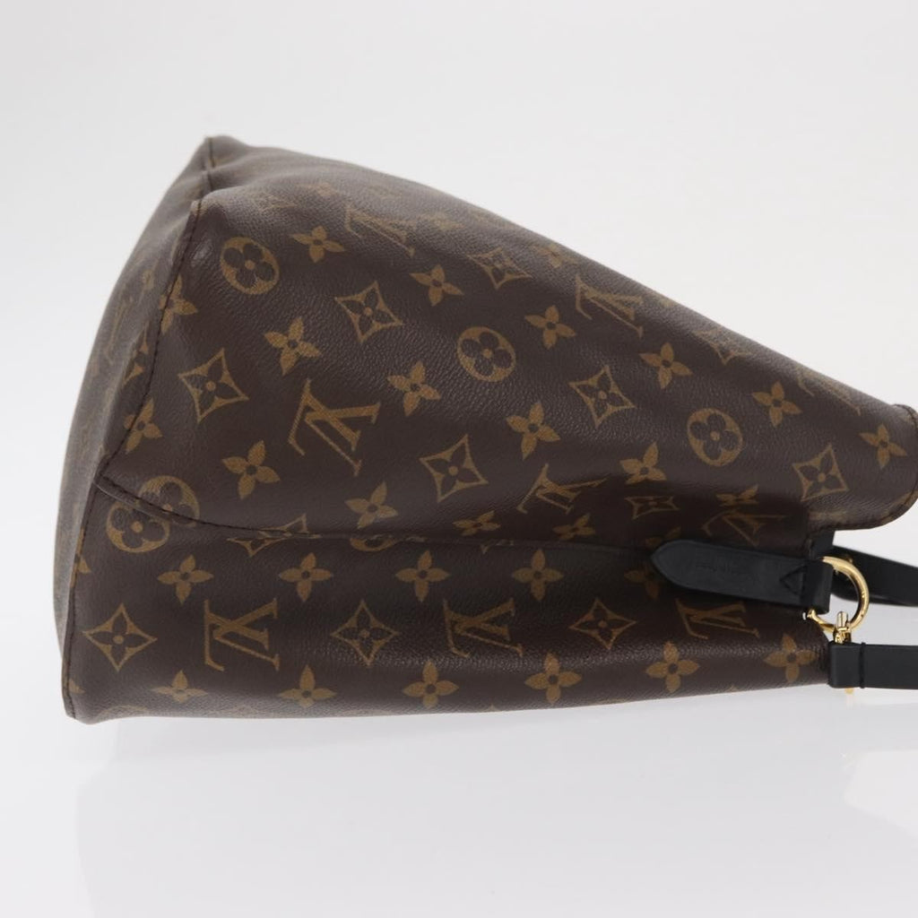 Louis Vuitton Neonoe Handbag Monogram Canvas Black Canvas Shoulder Bag
