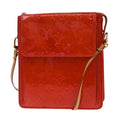 Louis Vuitton Mott Handbag Monogram Vernis Red Patent_Leather Clutche & Pouche Bag
