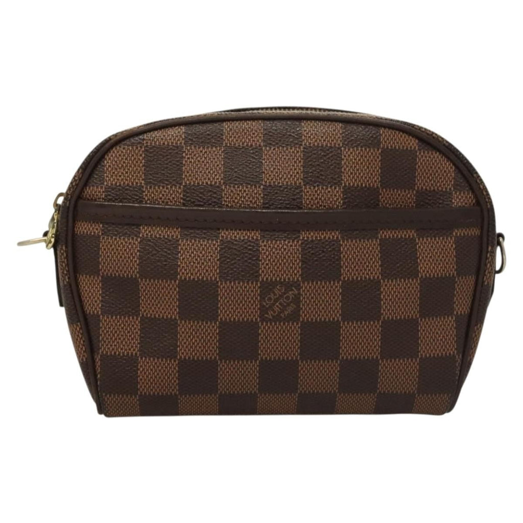 Louis Vuitton Ipanema Handbag Damier Brown Canvas Shoulder Bag