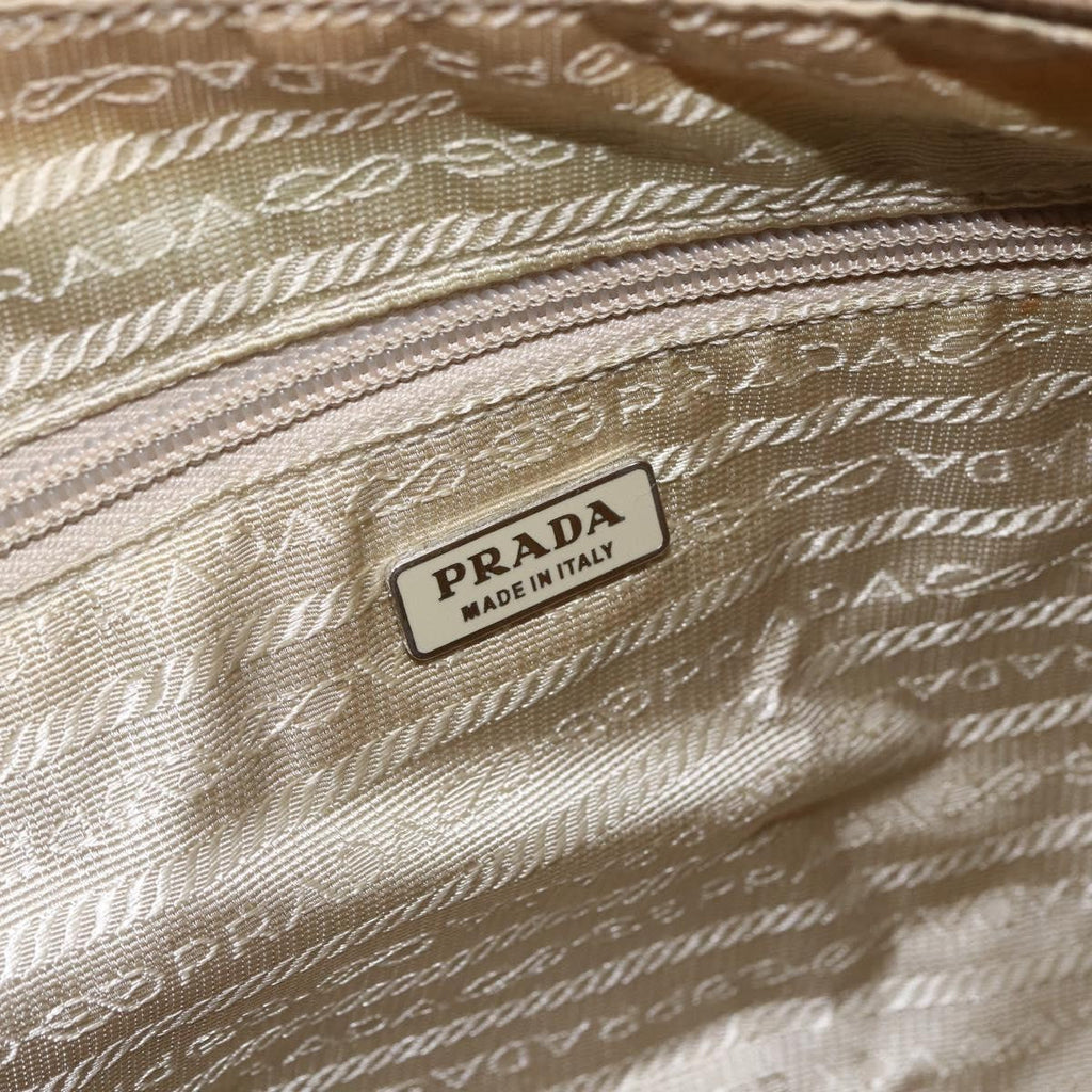 Prada Vintage Shoulder Bag Tessuto Yellow Nylon Shoulder Bag Bag