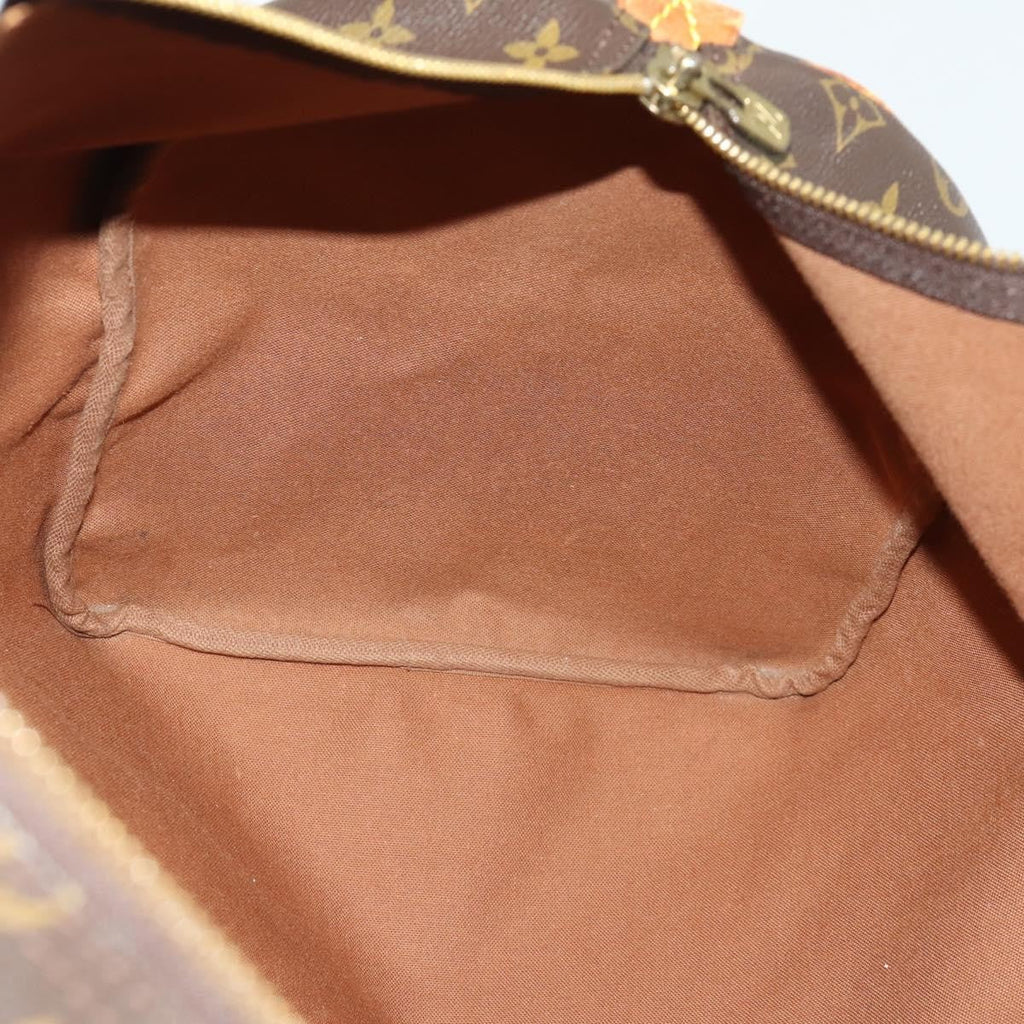 Louis Vuitton Keepall Bag Monogram Canvas Brown Canvas Travel Bag