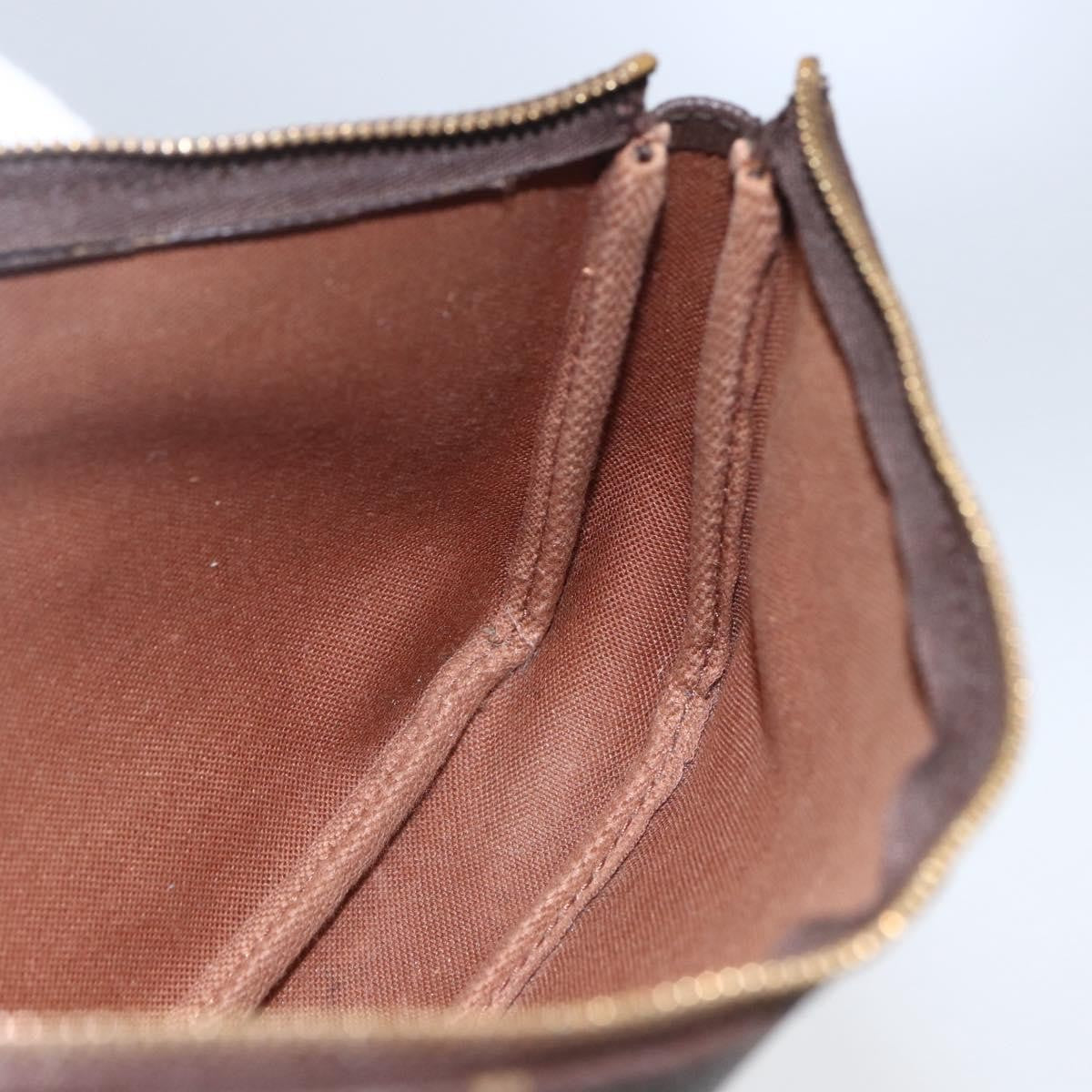 Louis Vuitton Pochette Accessoires Nm Monogram Canvas Brown Canvas Clutche & Pouche Bag