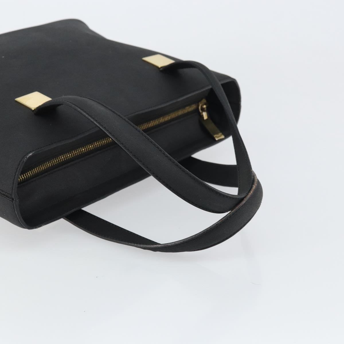 Celine Handbag Leather Black Leather Handbag