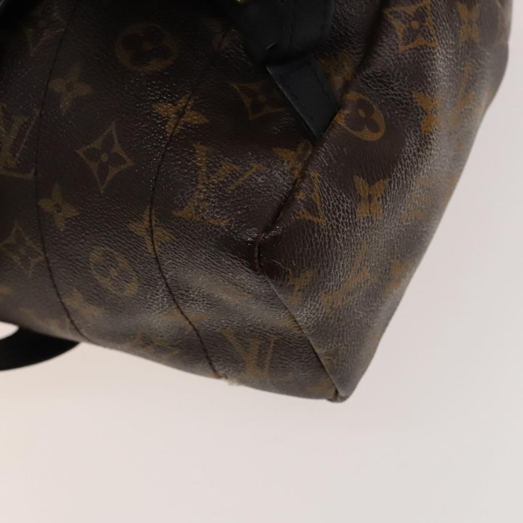 Louis Vuitton Palm Springs Backpack Monogram Canvas Brown Canvas Backpack Bag