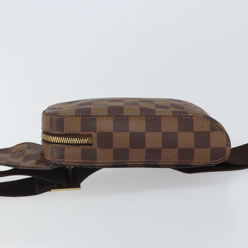 Louis Vuitton Geronimos Waist Bag Damier Brown Canvas Shoulder Bag