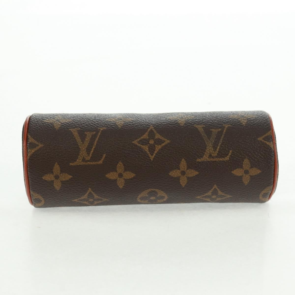 Louis Vuitton Papillon Pochette Monogram Canvas Brown Canvas Clutche & Pouche Bag
